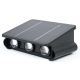 Aplique Solar LED con sensor LED/2W/5V IP54