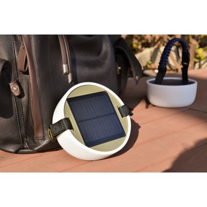 LED RGB Portátil solar rechargeable lámpara con LED cadena LED/10W/5V 3600 mAh IP65