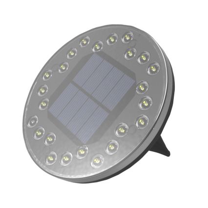 SET 4x LED de exterior solar iluminación con sensor LED/0,048W/2V IP68