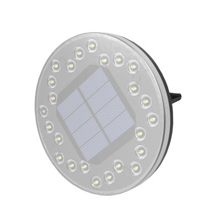 SET 4x LED de exterior solar iluminación con sensor LED/0,048W/2V IP68