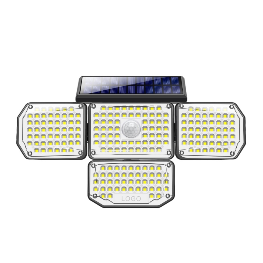 Aplique LED solar con sensor LED/5W/5,5V 3000K/6500K IP44 1200 mAh