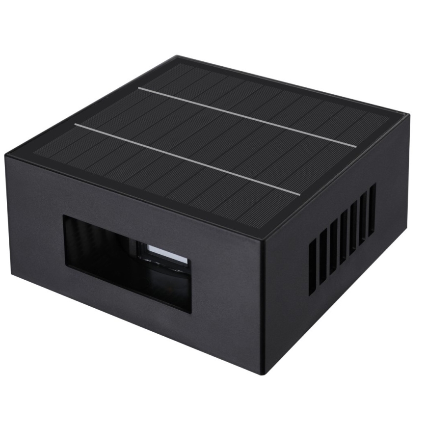 Aplique LED solar LED/2W/3,7V 4000K IP44 1300 mAh