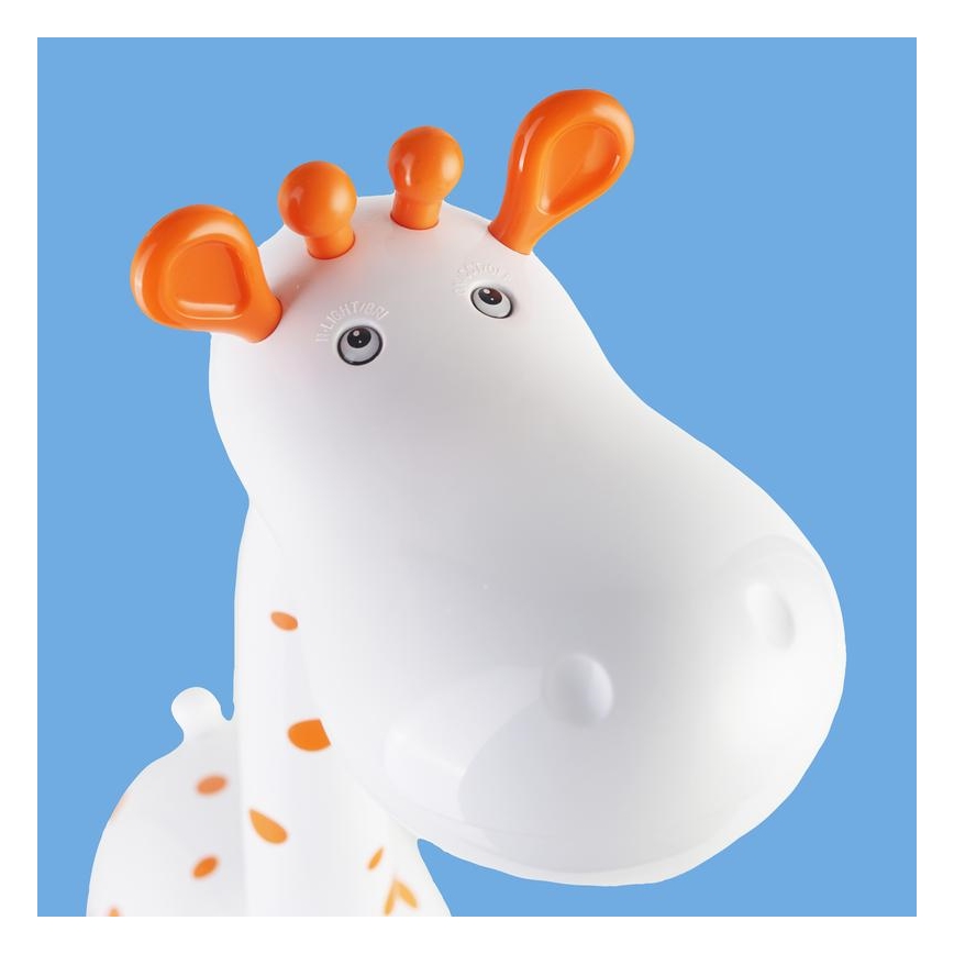 Lámpara de mesa LED infantil regulable 1xLED/6W/230V jirafa