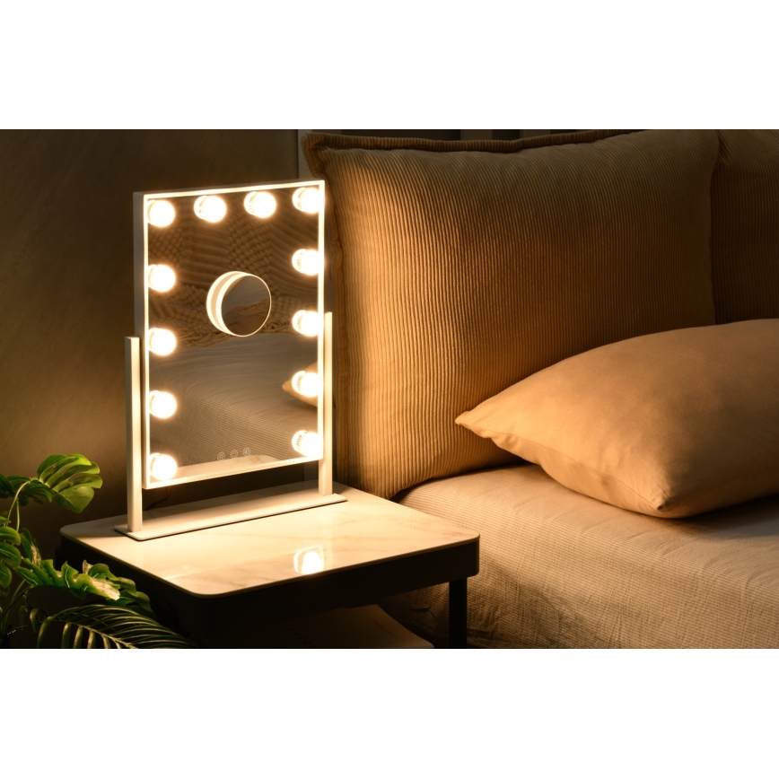 Immax 08984L - Espejo cosmético LED regulable MUST HAVE LED/12W/230V