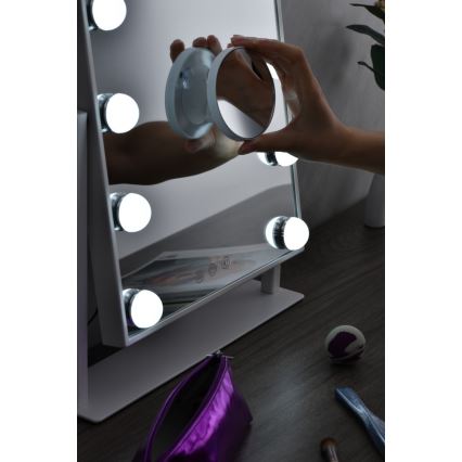 Immax 08984L - Espejo cosmético LED regulable MUST HAVE LED/12W/230V