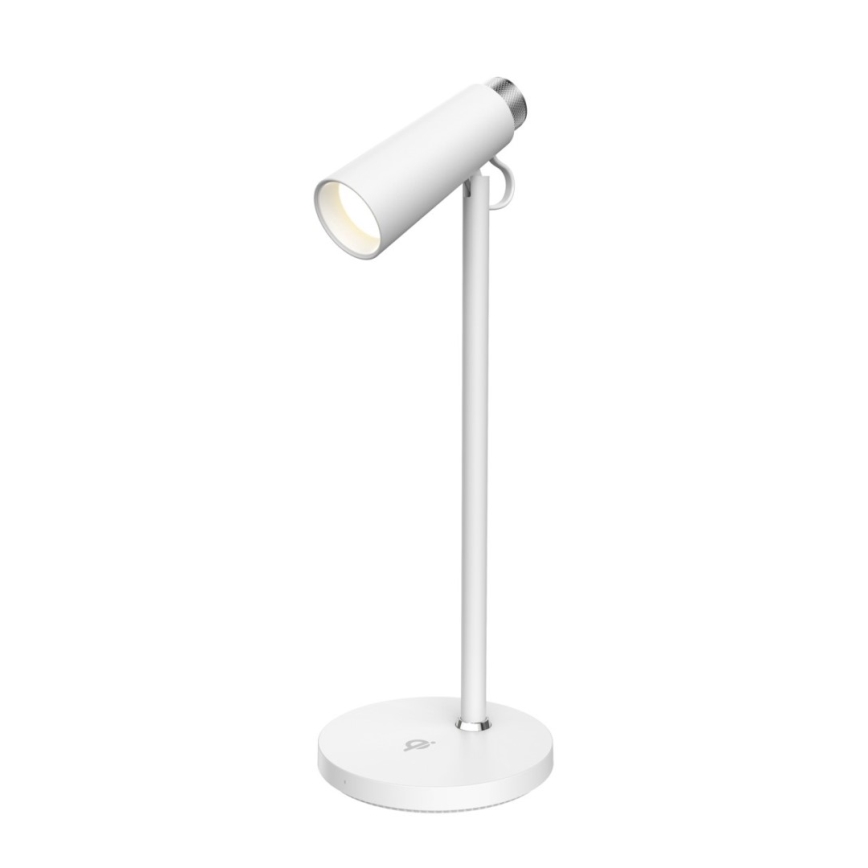 Lámpara de mesa LED regulable con inalámbrico Qi cargando TIT LED/12W/230V blanco