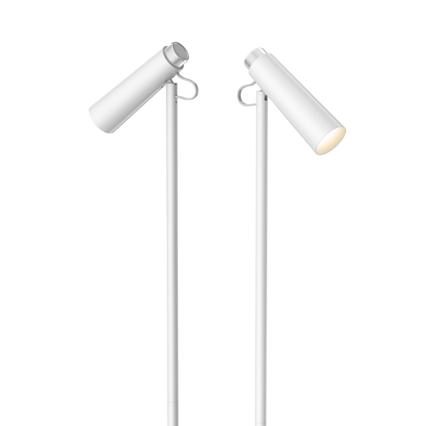 Lámpara de pie LED regulable TIT LED/6W/230V blanco