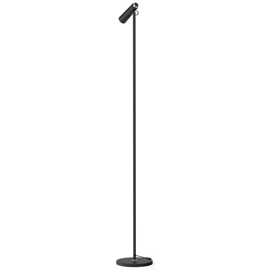 Lámpara de pie LED regulable TIT LED/6W/230V negro