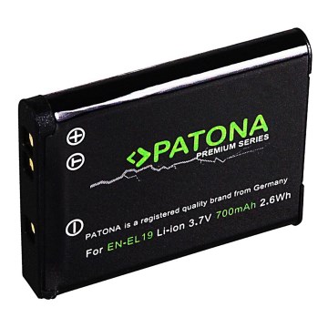 PATONA - Batería 18650 Li-lon 3350mAh PREMIUM 3,7V con cargador USB-C