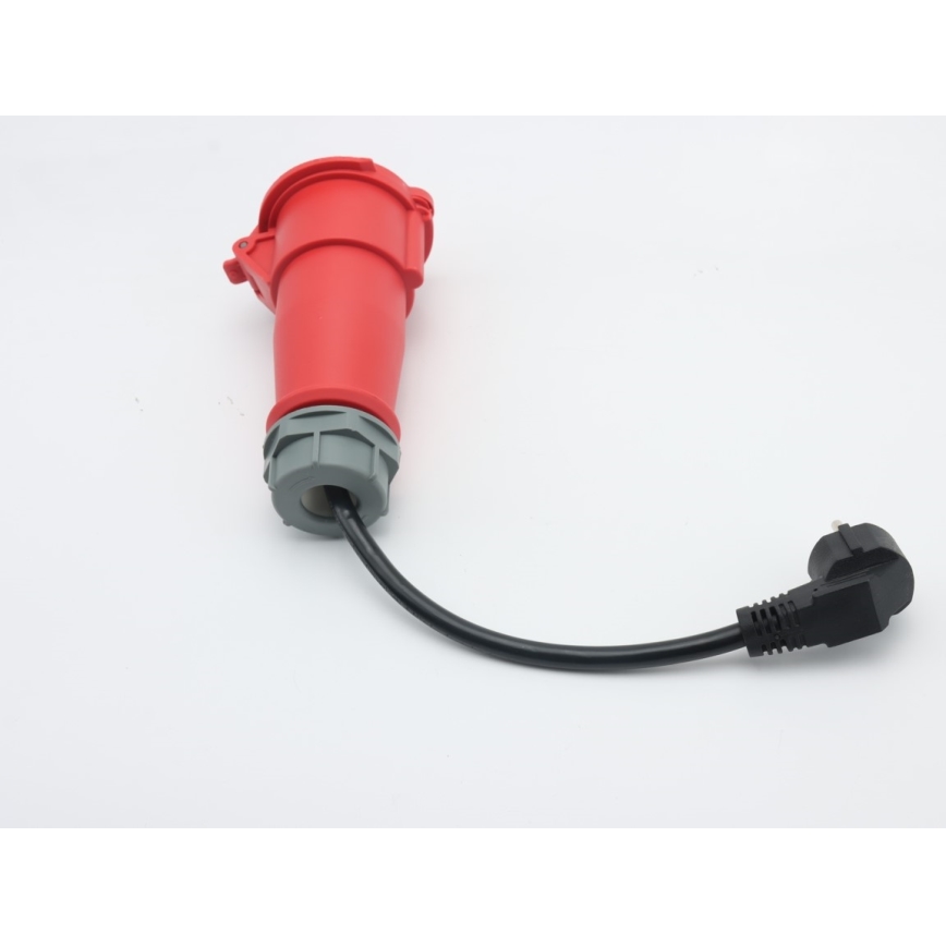 Immax - Estación de carga para coches eléctricos AC Type 2 16A/380V 11kW + enchufe 230V, 3,7kW 5m + estuche