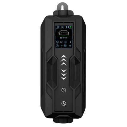 Immax - EV Estación de carga de viaje para coches eléctricos AC Tipo 2 32A/380V 22kW 5m + estuche