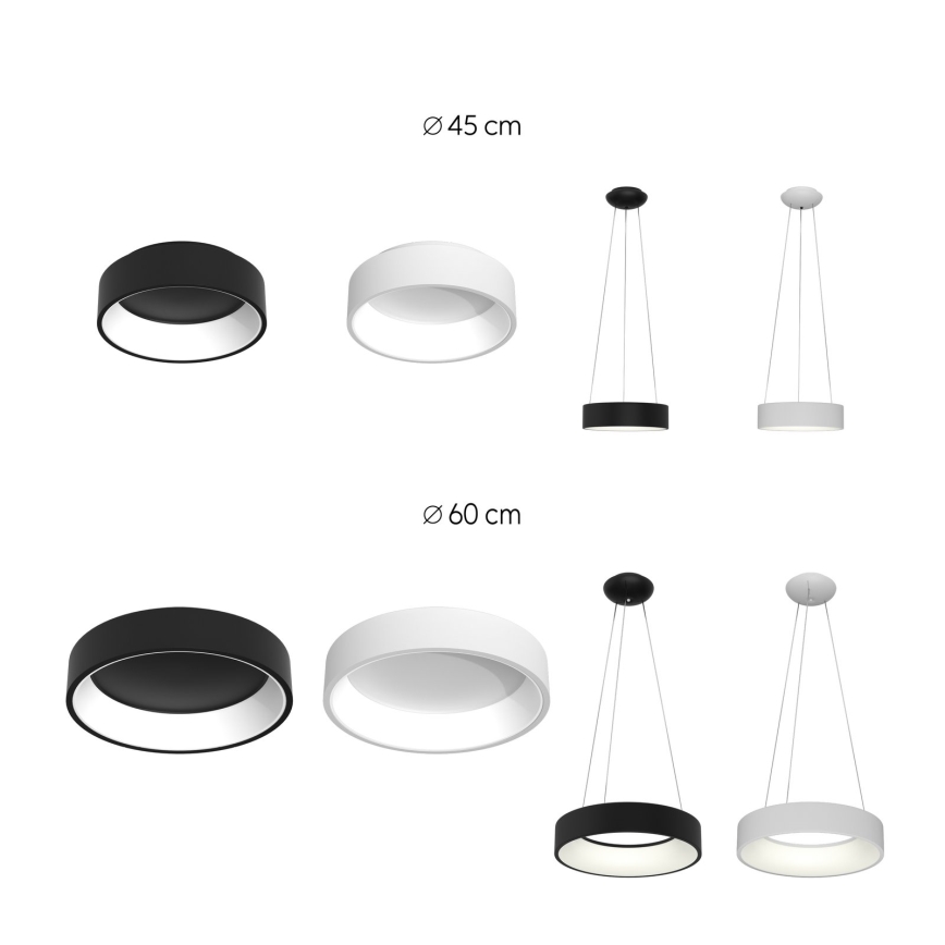 Immax NEO 07020L - Lámpara de araña LED regulable con control remoto AGUJERO LED/30W/230V Tuya