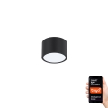 Immax NEO 07023L-15 - LED Plafón regulable RONDATE LED/12W/230V + CR color negro Tuya