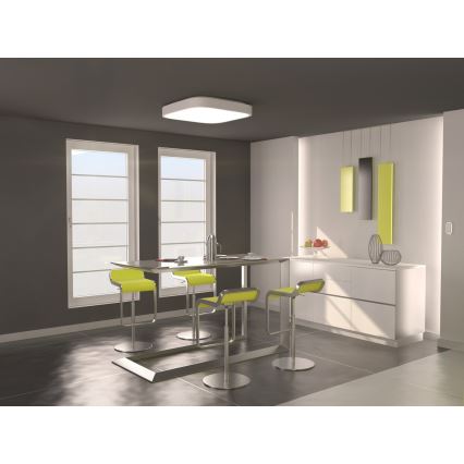 Immax NEO RECUADRO - LED Plafón a control remoto LED/67W/230V