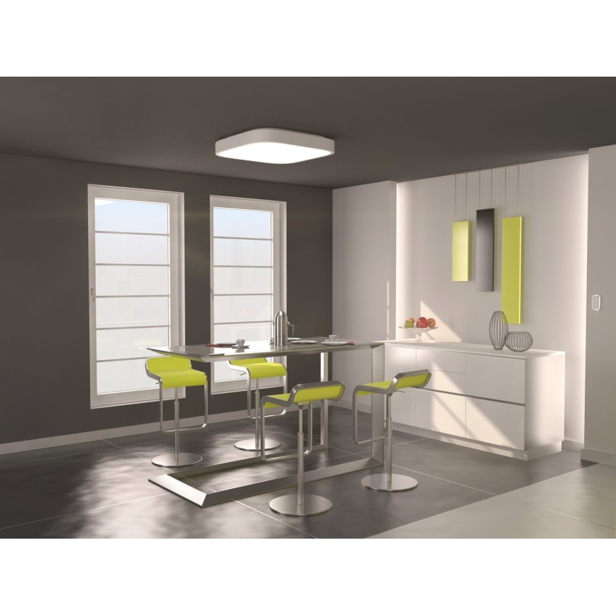 Immax NEO RECUADRO - LED Plafón a control remoto LED/67W/230V