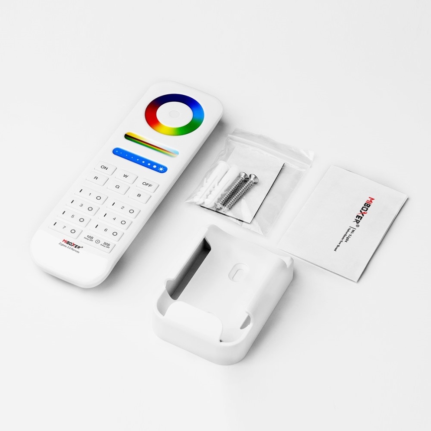 Immax NEO 07087-3 - Mando a distancia universal RGB+CCT MiBOXER 2xAAA Tuya