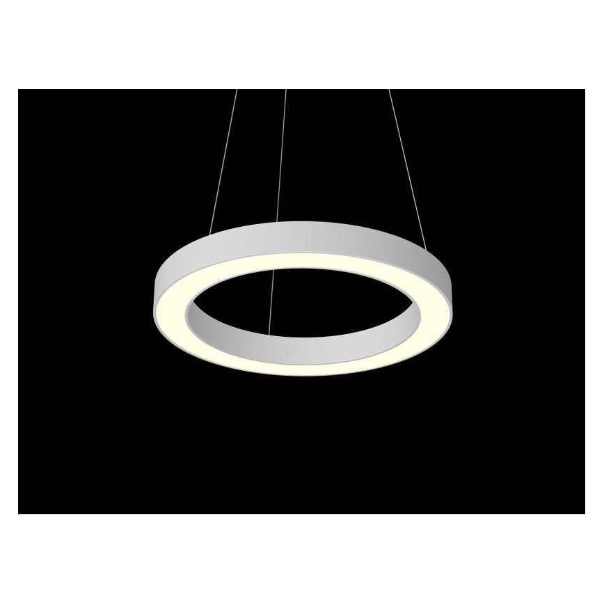 Immax NEO 07091L - LED Lámpara colgante regulable PASTEL LED/52W/230V 60 cm color blanco Tuya