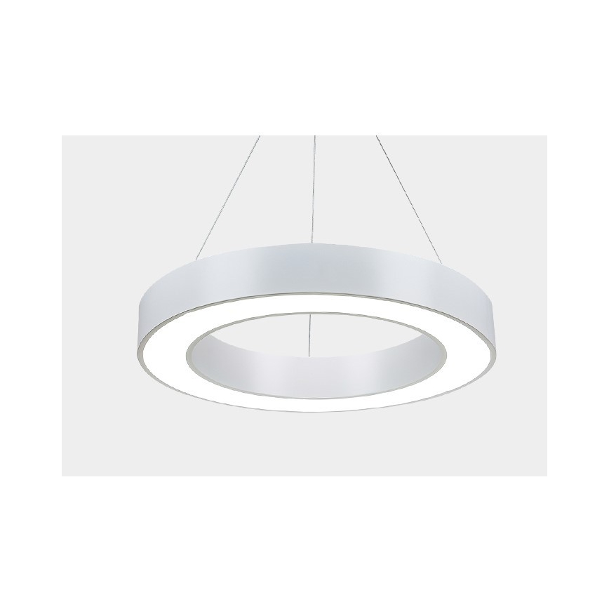 Immax NEO 07091L - LED Lámpara colgante regulable PASTEL LED/52W/230V 60 cm color blanco Tuya