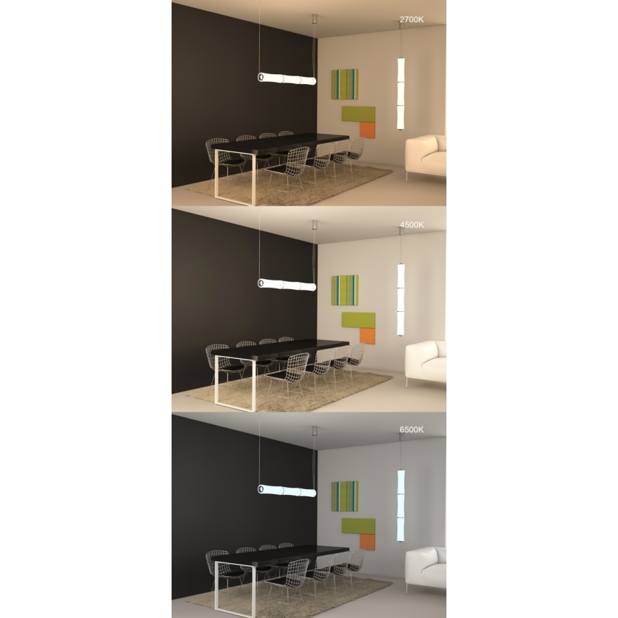 Immax NEO 07104L - LED Lámpara colgante regulable BAMBOOS LED/45W/230V 135 cm Tuya