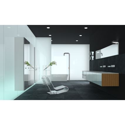 Immax NEO 07109K - Plafón de baño LED regulable PRACTICO LED/24W/230V IP44 Tuya