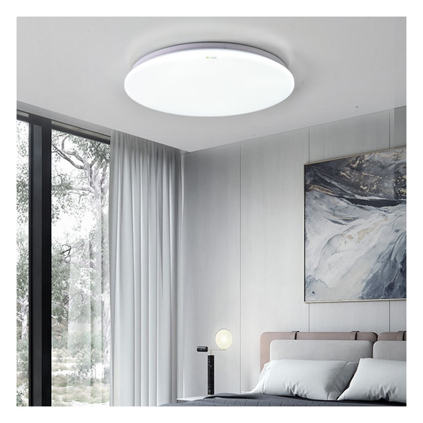 Immax NEO 07156-45 - Plafón LED regulable ANCORA LED/36W/230V 2700-6500K Wi-Fi + mando a distancia Tuya