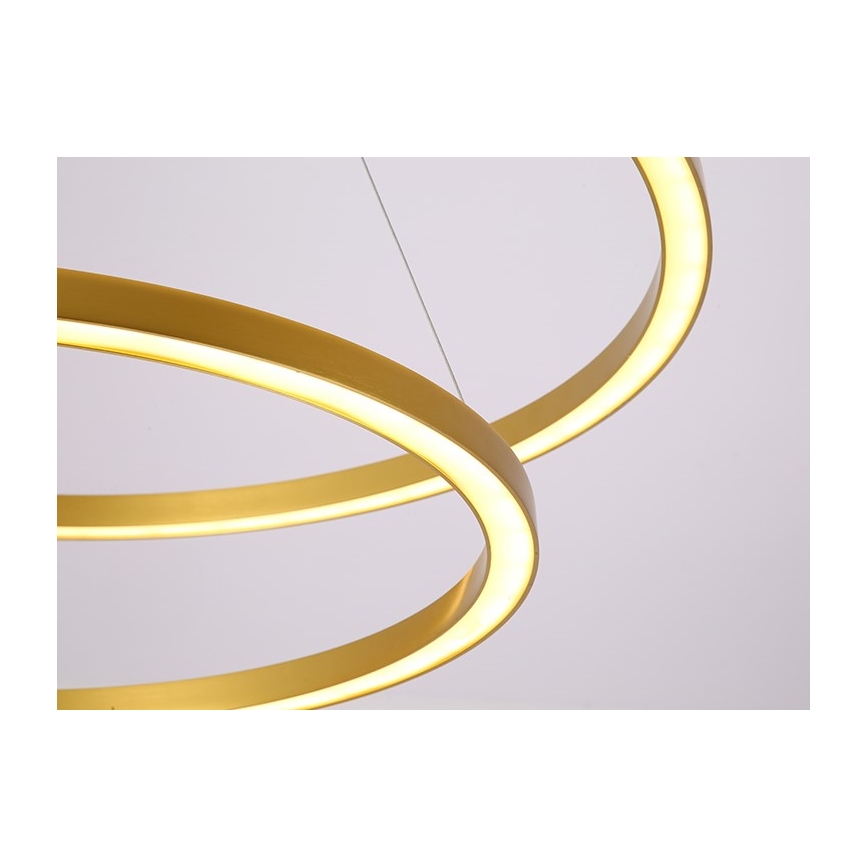 Immax NEO 07159-G80-60 - Lámpara de araña LED regulable FINO LED/93W/230V Tuya dorado + mando a distancia