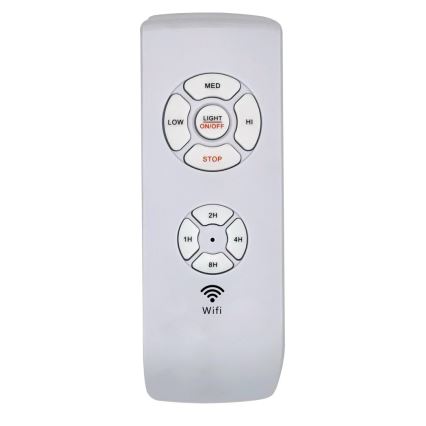 Immax NEO 07165-S - Ventilador de techo LED ELEGANTE LED/18W/230V roble Wi-Fi Tuya + control remoto