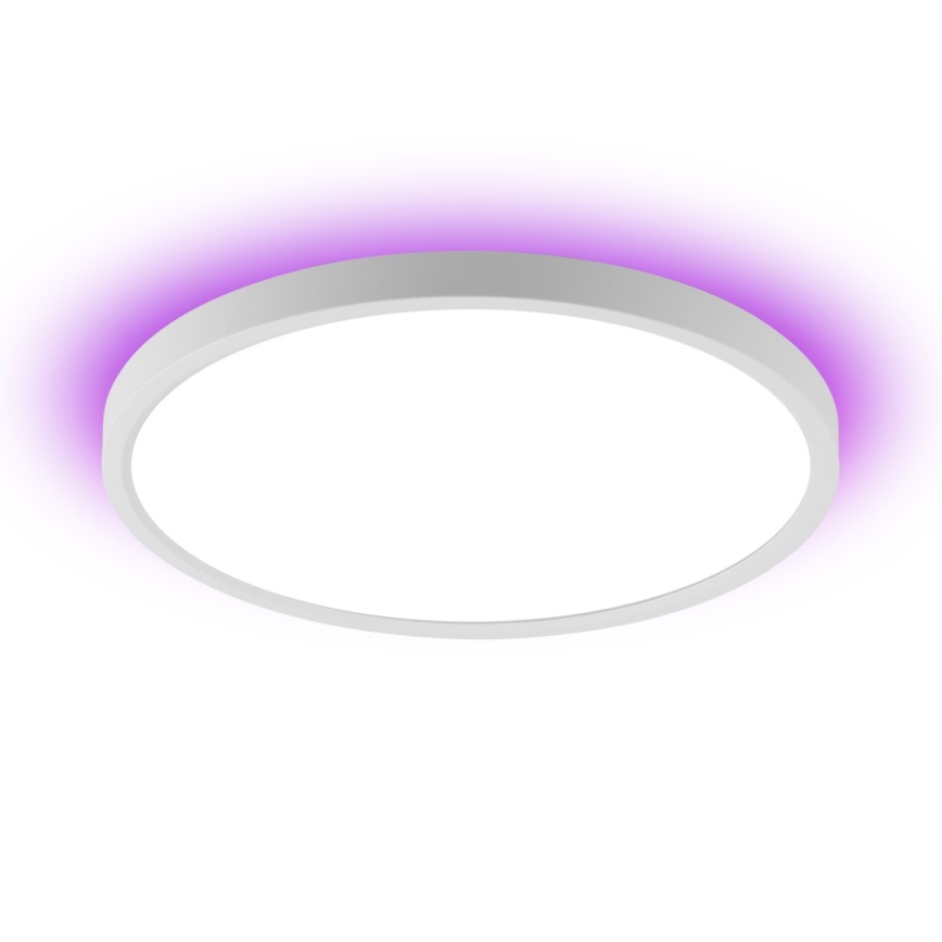 Immax NEO 07169-W60 - LED RGB+CCT Plafón con dimmer NEO LITE TUDO 65W/230V 2700-6500K Wi-Fi Tuya + control remoto blanco