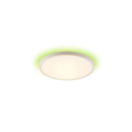 Immax NEO 07169-W60 - LED RGB+CCT Plafón con dimmer NEO LITE TUDO 65W/230V 2700-6500K Wi-Fi Tuya + control remoto blanco
