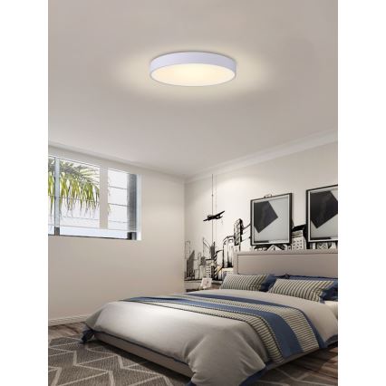 Immax NEO 07206L - Plafón LED regulable RONDATE LED/53W/230V blanco Tuya + control remoto