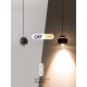 Immax NEO 07220L - Lámpara de araña LED regulable DORMINE LED/6W/230V negro brillante Tuya + control remoto