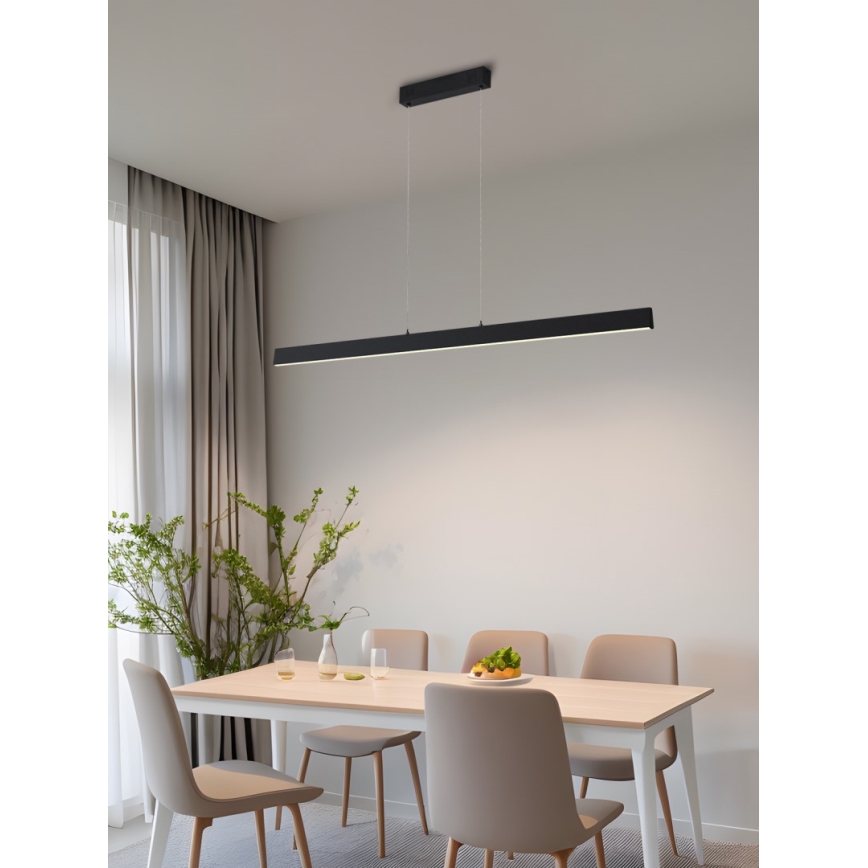 Immax NEO 07234L - Lámpara de araña LED regulable NEO LITE TRIANGOLO LED/28W/230V Wi-Fi Tuya 2700-6500K + control remoto