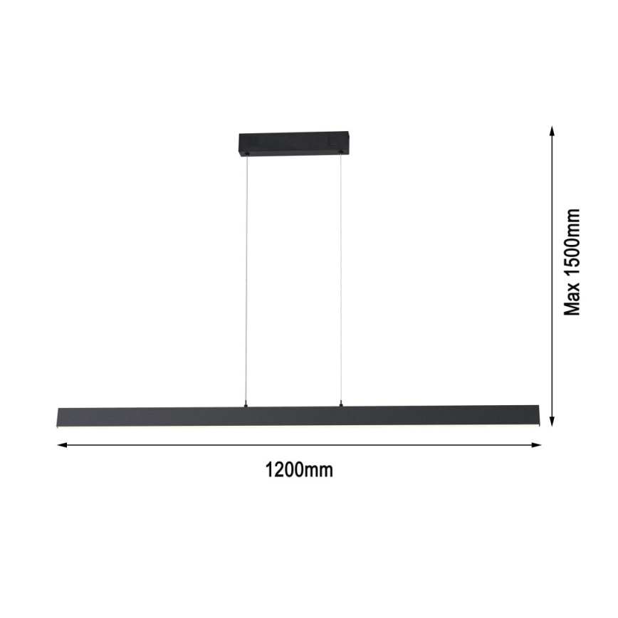 Immax NEO 07234L - Lámpara de araña LED regulable NEO LITE TRIANGOLO LED/28W/230V Wi-Fi Tuya 2700-6500K + control remoto