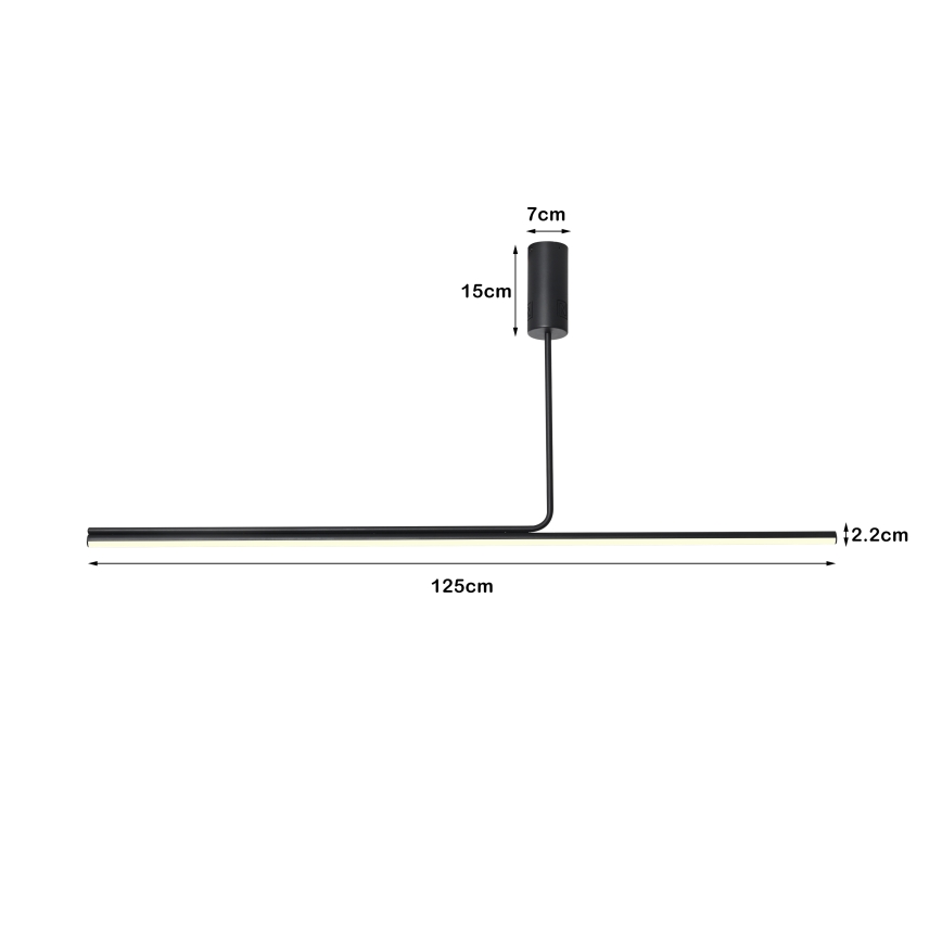 Immax NEO 07235L - Lámpara colgante LED regulable NEO LITE ASTA LED/28W/230V Wi-Fi Tuya 2700-6500K + control remoto