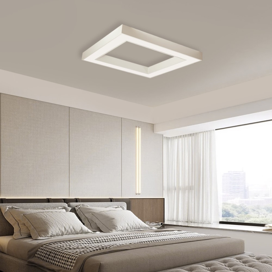 Immax NEO 07240L - Plafón LED regulable CANTO LED/60W/230V 2700-6500K Tuya blanco