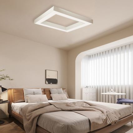 Immax NEO 07240L - Plafón LED regulable CANTO LED/60W/230V 2700-6500K Tuya blanco