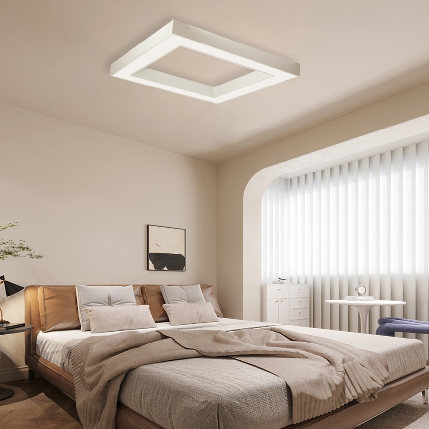 Immax NEO 07240L - Plafón LED regulable CANTO LED/60W/230V 2700-6500K Tuya blanco