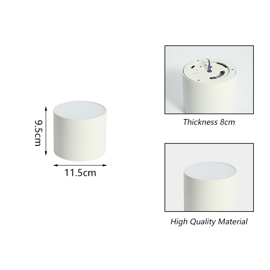 Immax NEO 07241L - Plafón LED regulable RONDATE LED/18W/230V 11,5cm Wi-Fi Tuya