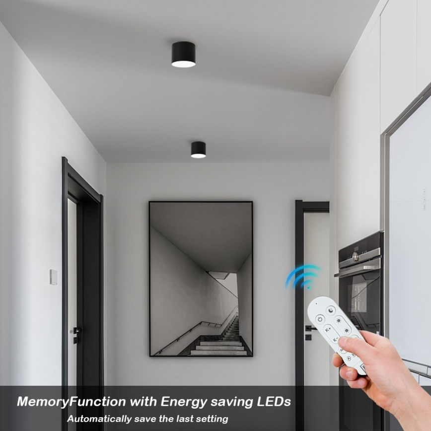 Immax NEO 07244L - Plafón LED regulable RONDATE LED/32W/230V 16,5 cm Wi-Fi Tuya
