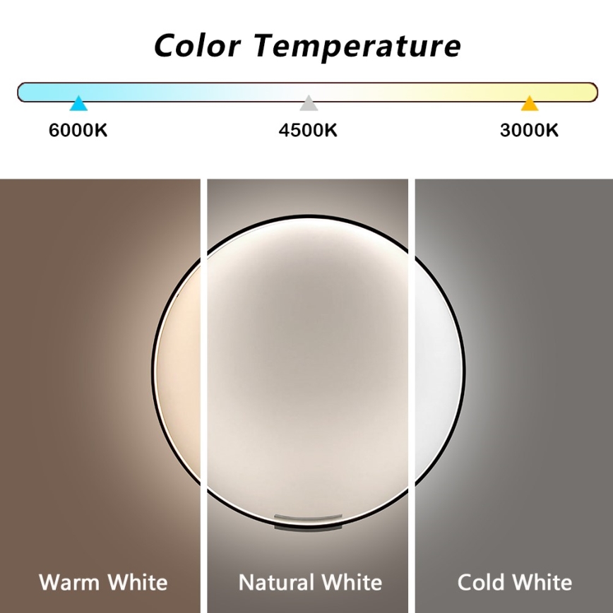 Immax NEO 07245-80 - Aplique LED regulable FINO LED/50W/230V 2700-6500K 80 cm Tuya + control remoto