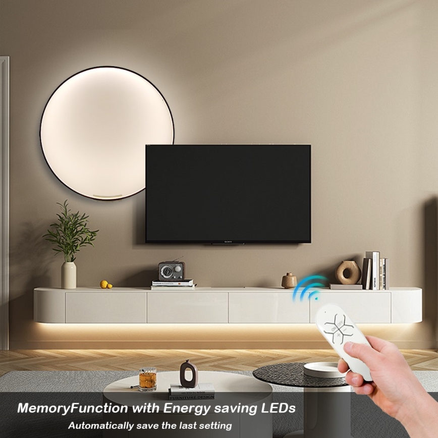 Immax NEO 07245-80 - Aplique LED regulable FINO LED/50W/230V 2700-6500K 80 cm Tuya + control remoto