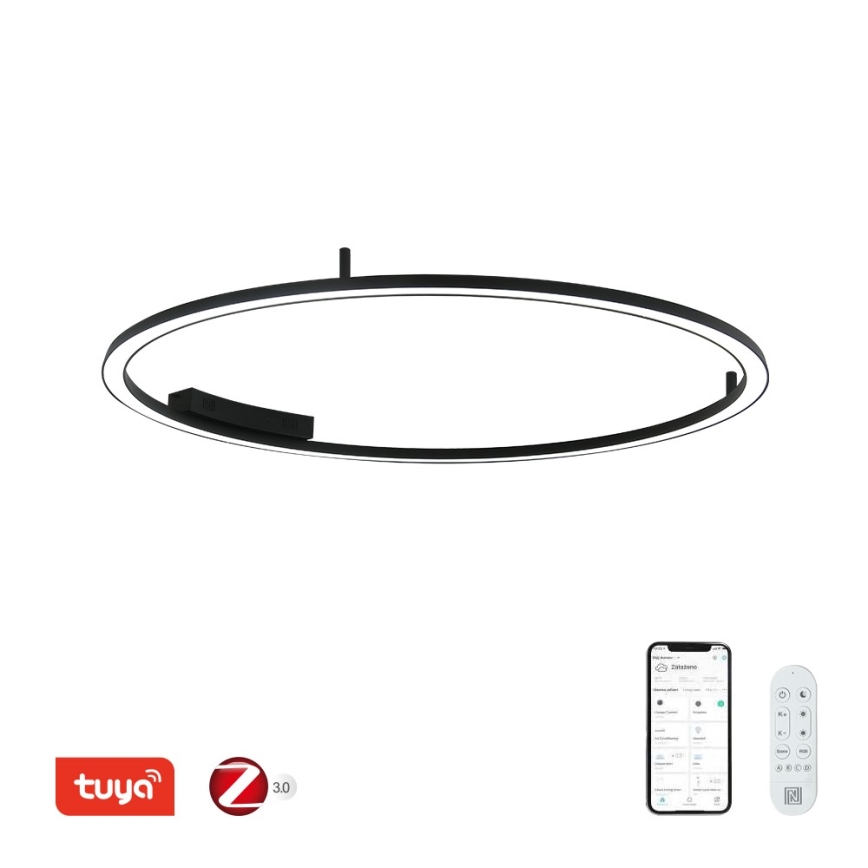Immax NEO 07246-120 - Plafón LED regulable FINO LED/72W/230V 120 cm Tuya + control remoto