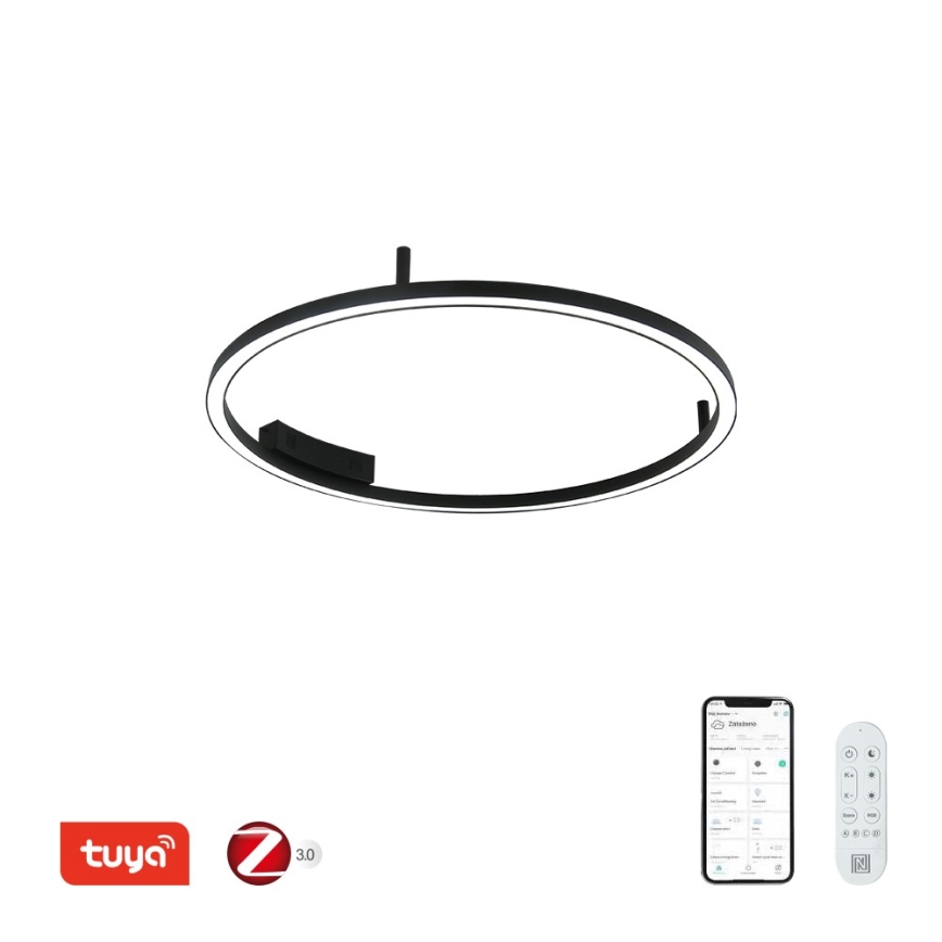 Immax NEO 07246-80 - Plafón LED regulable FINO LED/55W/230V 80cm Tuya + control remoto