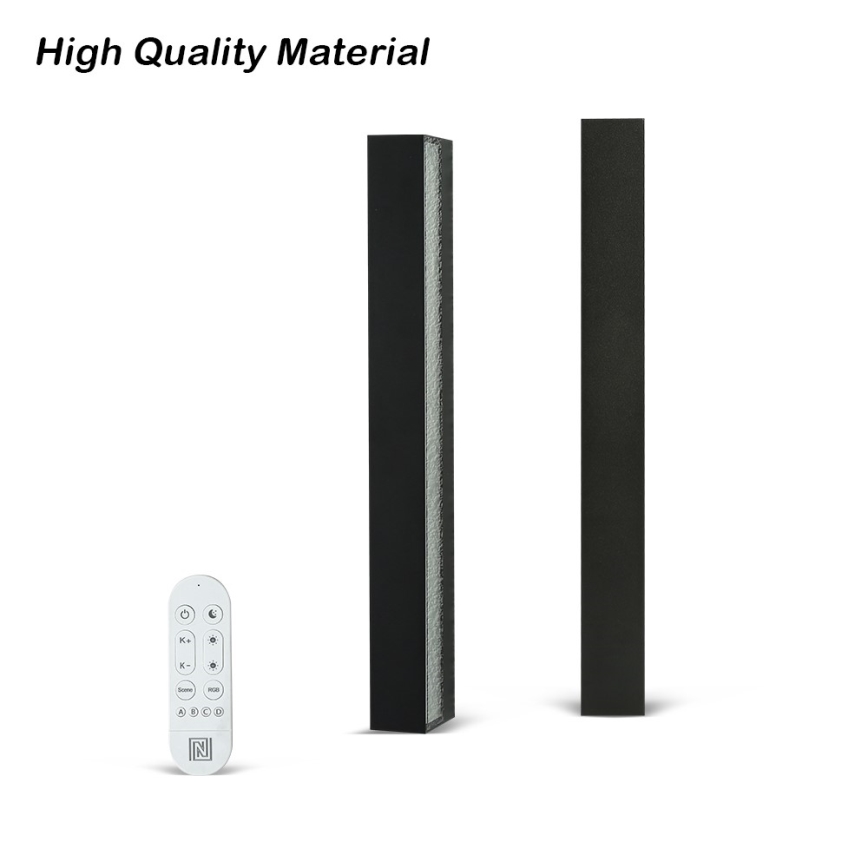 Immax NEO 07247L - LED Aplique de exterior regulable LINK LED/40W/230V Wi-Fi Tuya IP44 + control remoto
