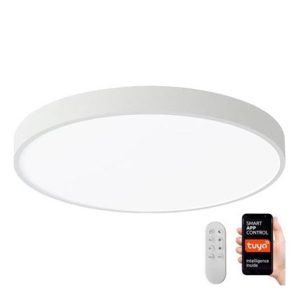 Immax NEO 07251L - Plafón LED regulable NEO LITE SEMPLICI LED/36W/230V 3000-6000K Wi-Fi Tuya blanco + control remoto