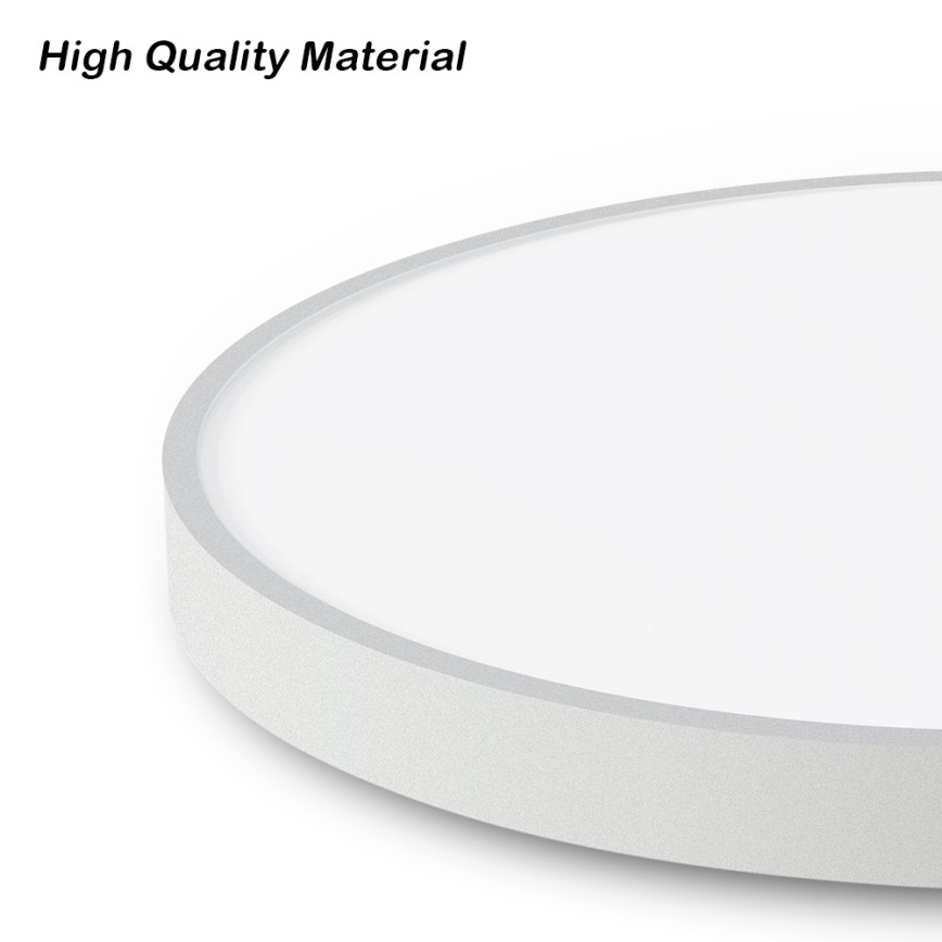 Immax NEO 07252L - Plafón LED regulable NEO LITE SEMPLICI LED/48W/230V 3000-6000K Wi-Fi Tuya blanco + control remoto
