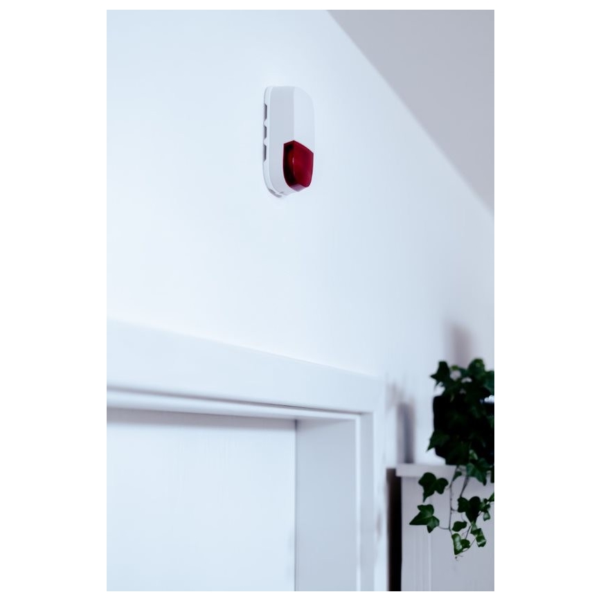 Immax NEO 07504L - Sirena inteligente SMART 5V/95dB ZigBee 3.0 IP65 Tuya
