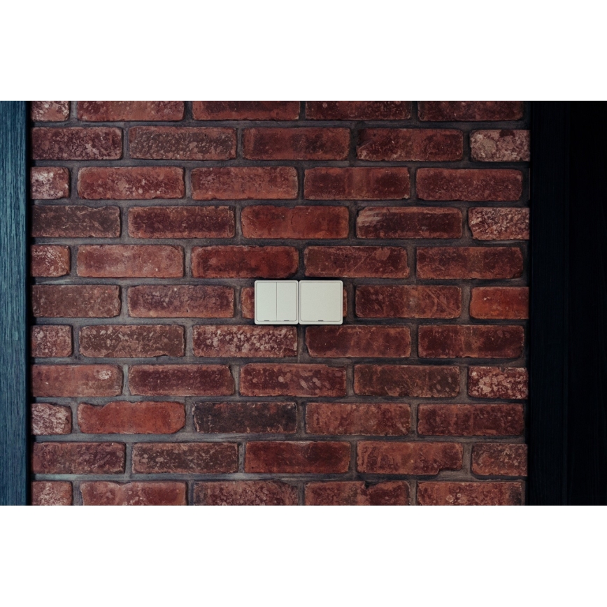 Immax NEO 07513L - Interruptor de 2 botones SMART 230V Wi-Fi Tuya
