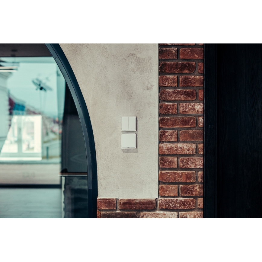 Immax NEO 07513L - Interruptor de 2 botones SMART 230V Wi-Fi Tuya