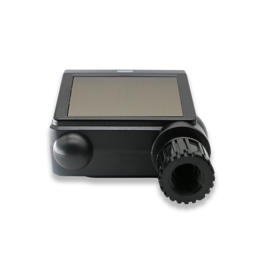 Immax NEO 07524L - Válvula de riego con panel solar 2xAA IP65 Tuya